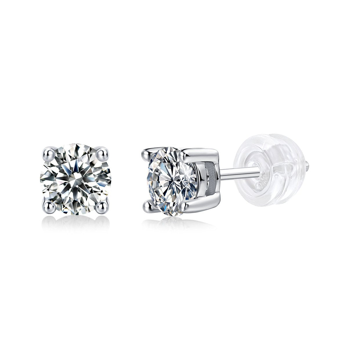 Moissanite Stud Earrings4
