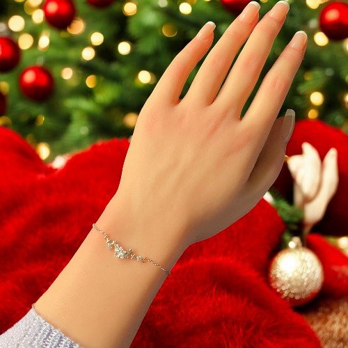 Starry sky elegant 925 sterling silver bracelet 2