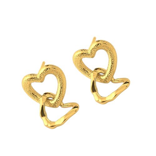Interlocking Heart Earrings2