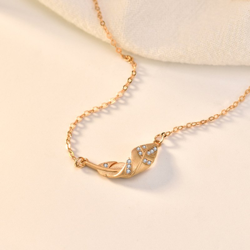 Leaf Motif Necklace