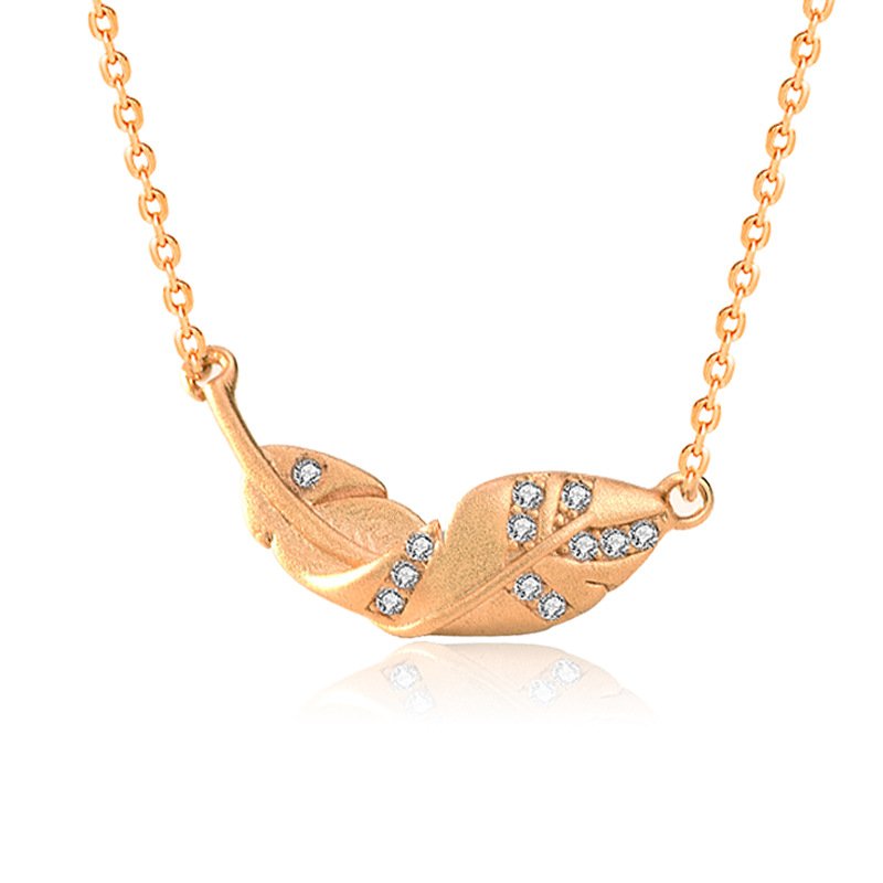 Leaf Motif Necklace