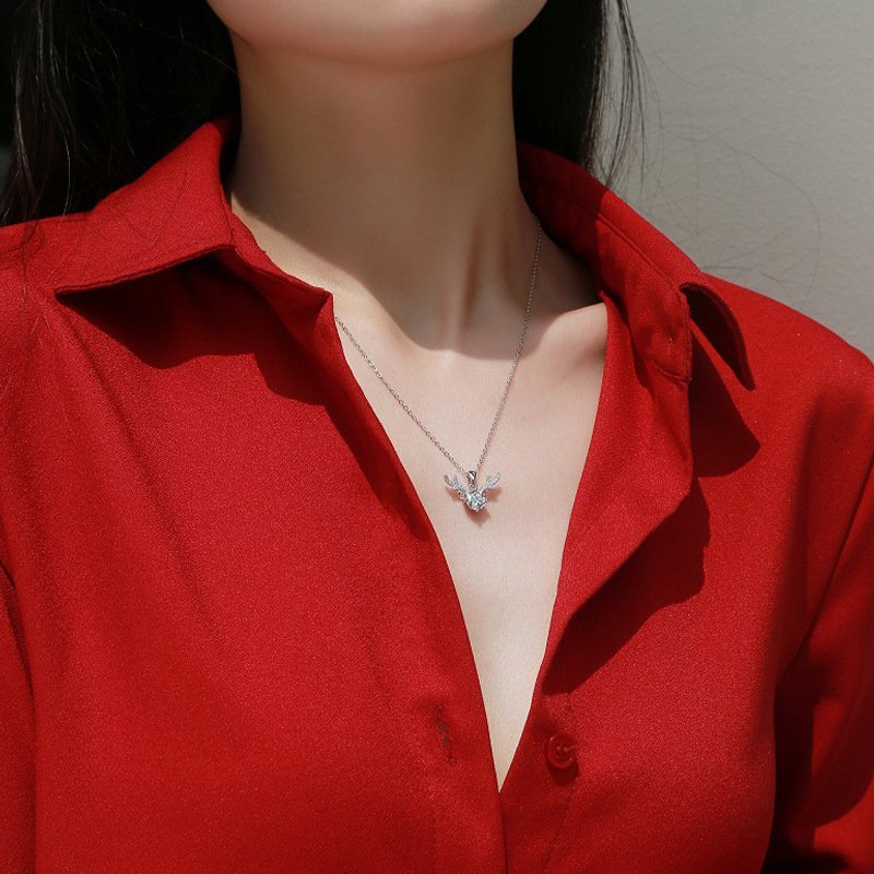 Reindeer Antler Necklace