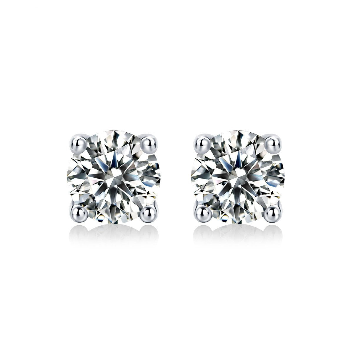 Moissanite Stud Earrings1