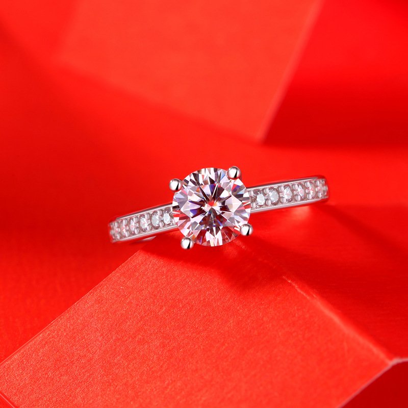 Solitaire Pave Ring3