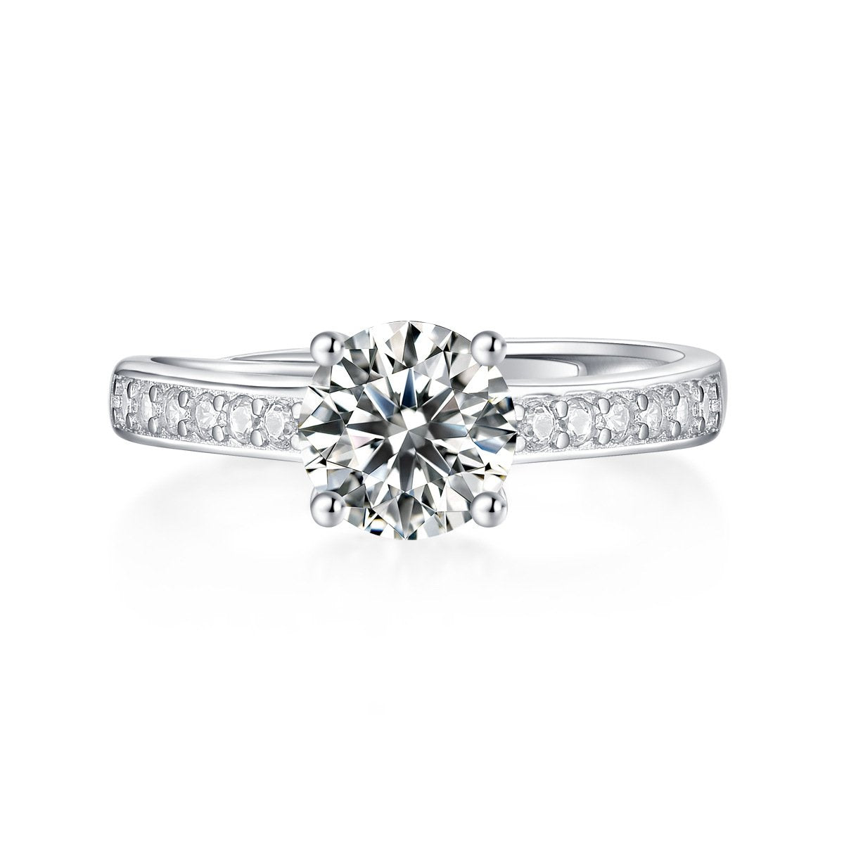 Solitaire Pave Ring1