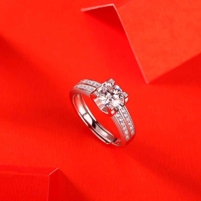 Solitaire Adjustable Ring4