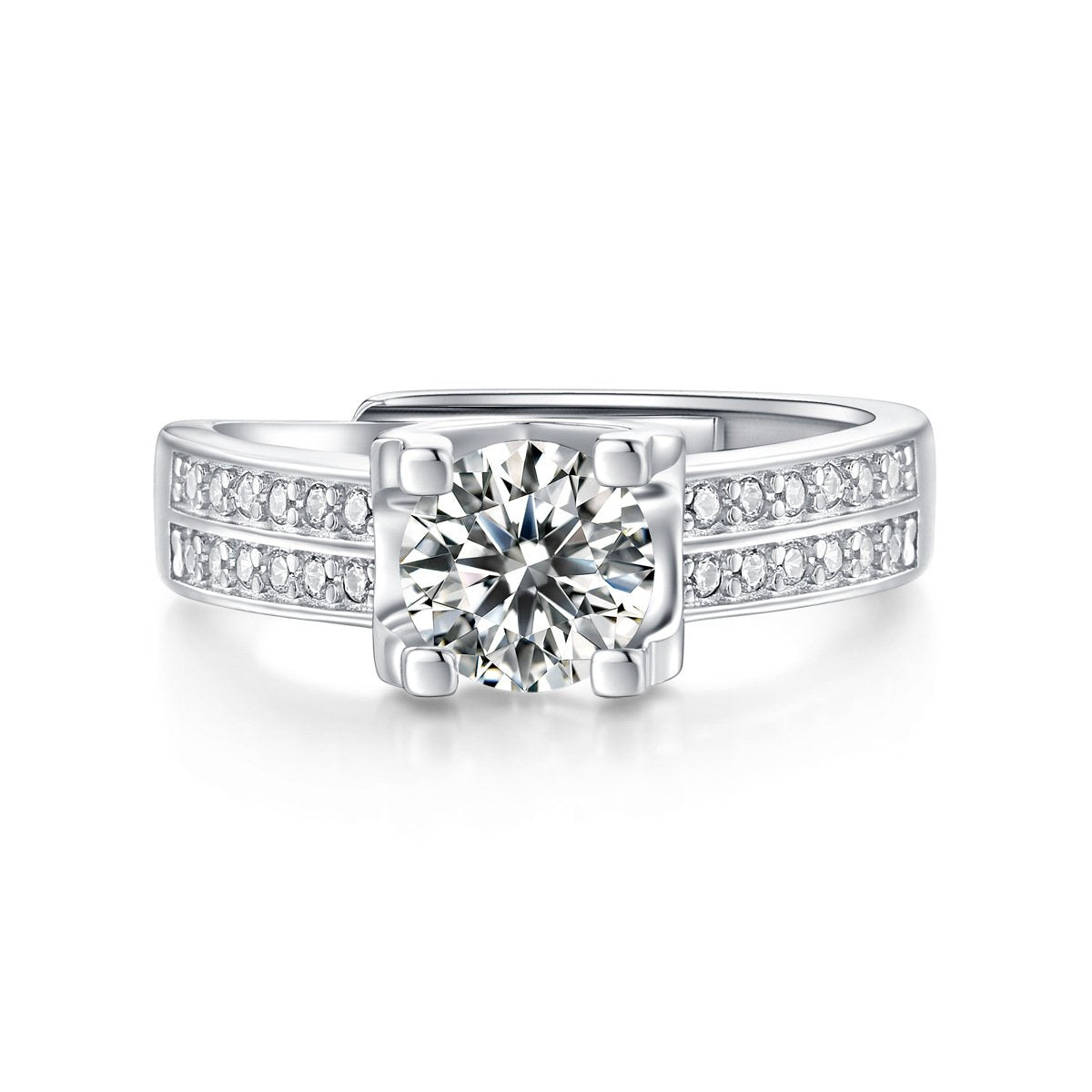 Solitaire Adjustable Ring1