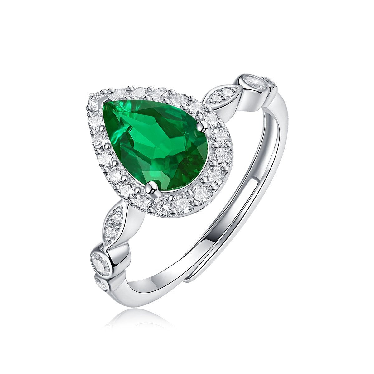 Waterdrop Gemstone Ring1
