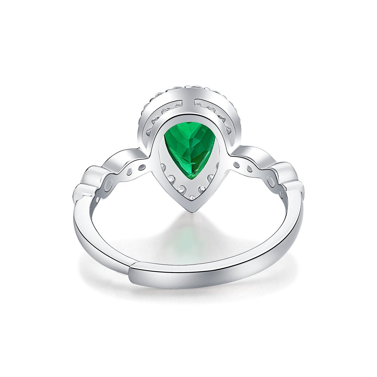 Waterdrop Gemstone Ring2