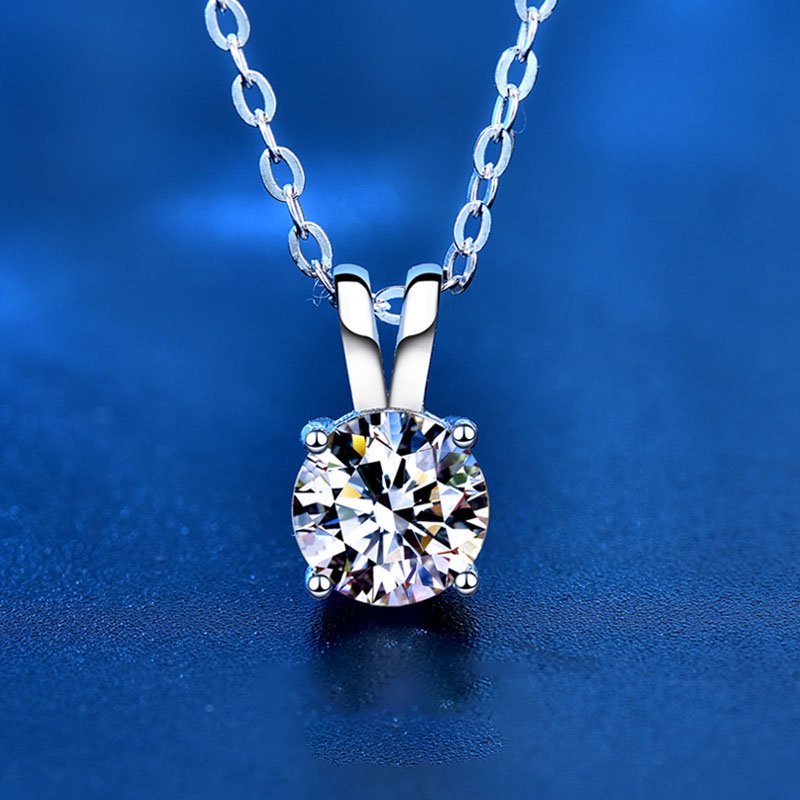 Solitaire Pendant Necklace