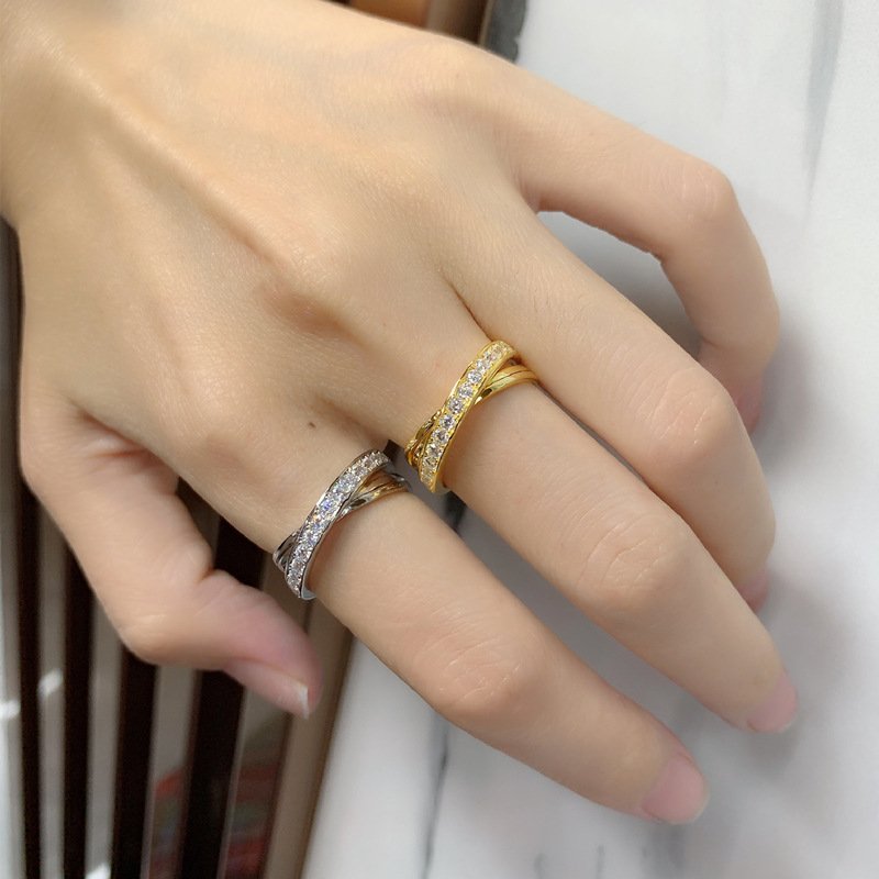 Criss-Cross Pave Ring3