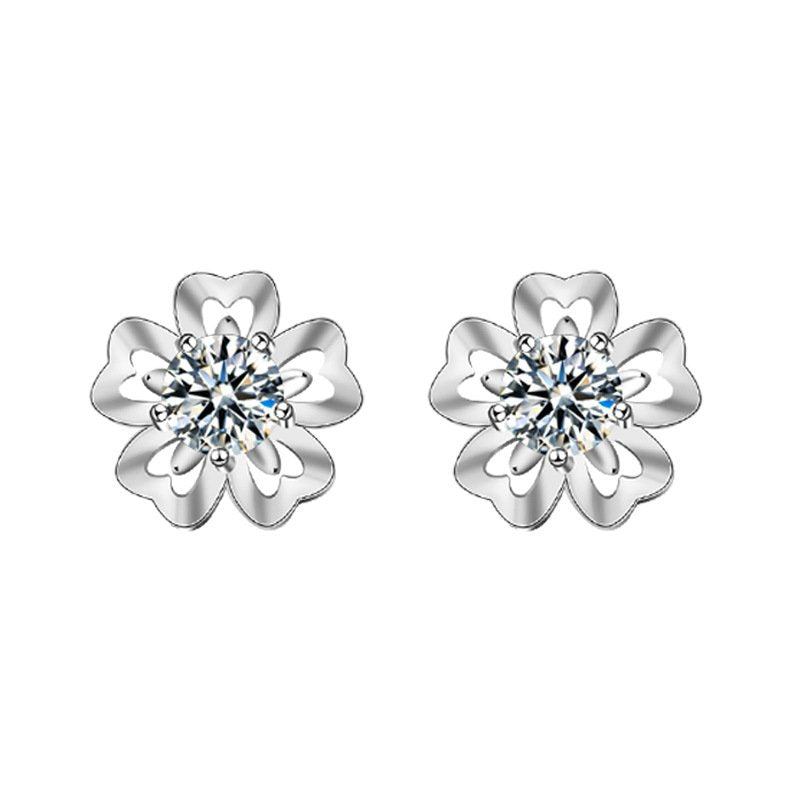 Flower Petals Stud Earrings1