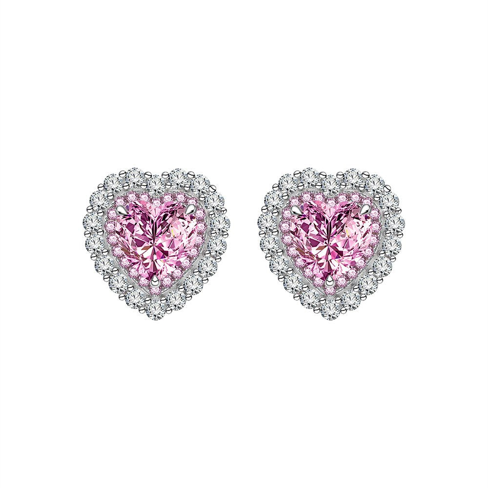Love Heart Stud Earrings1