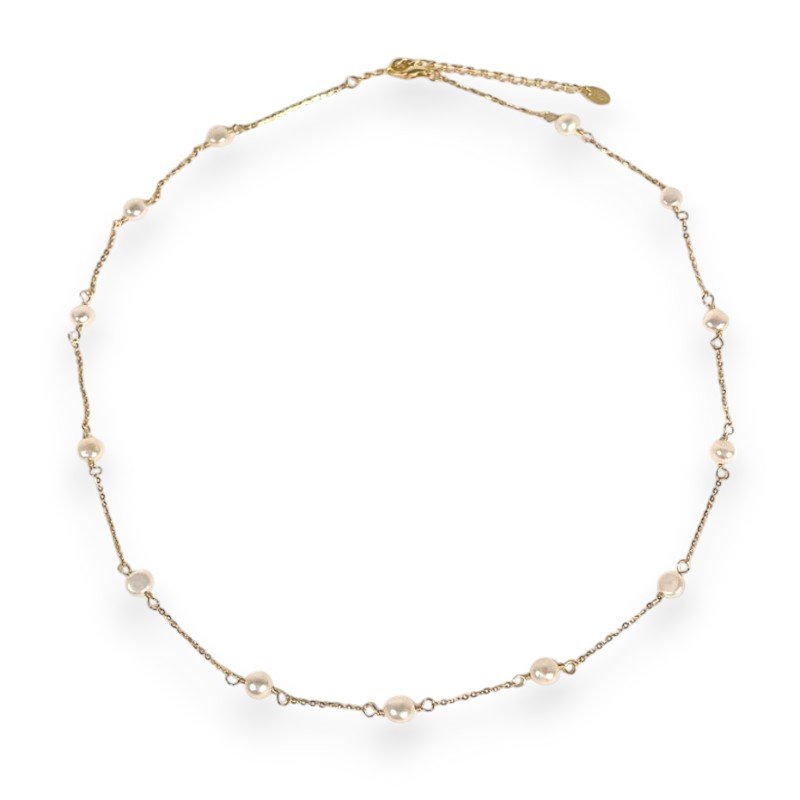 Shell Pearls Necklace