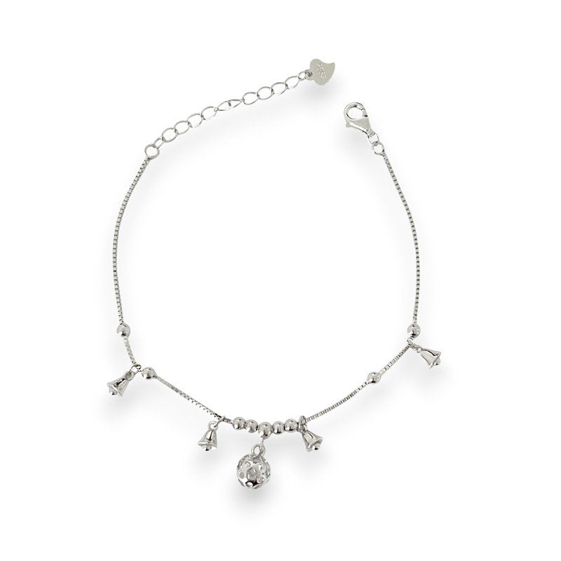 Love chime bracelet in 925 sterling silver 1