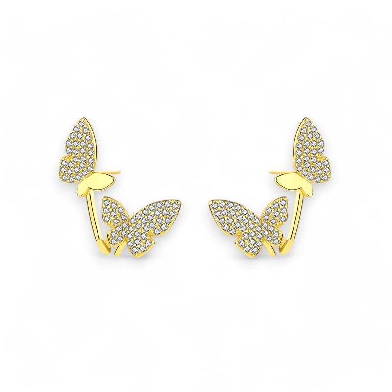Climber Butterfly Earrings2