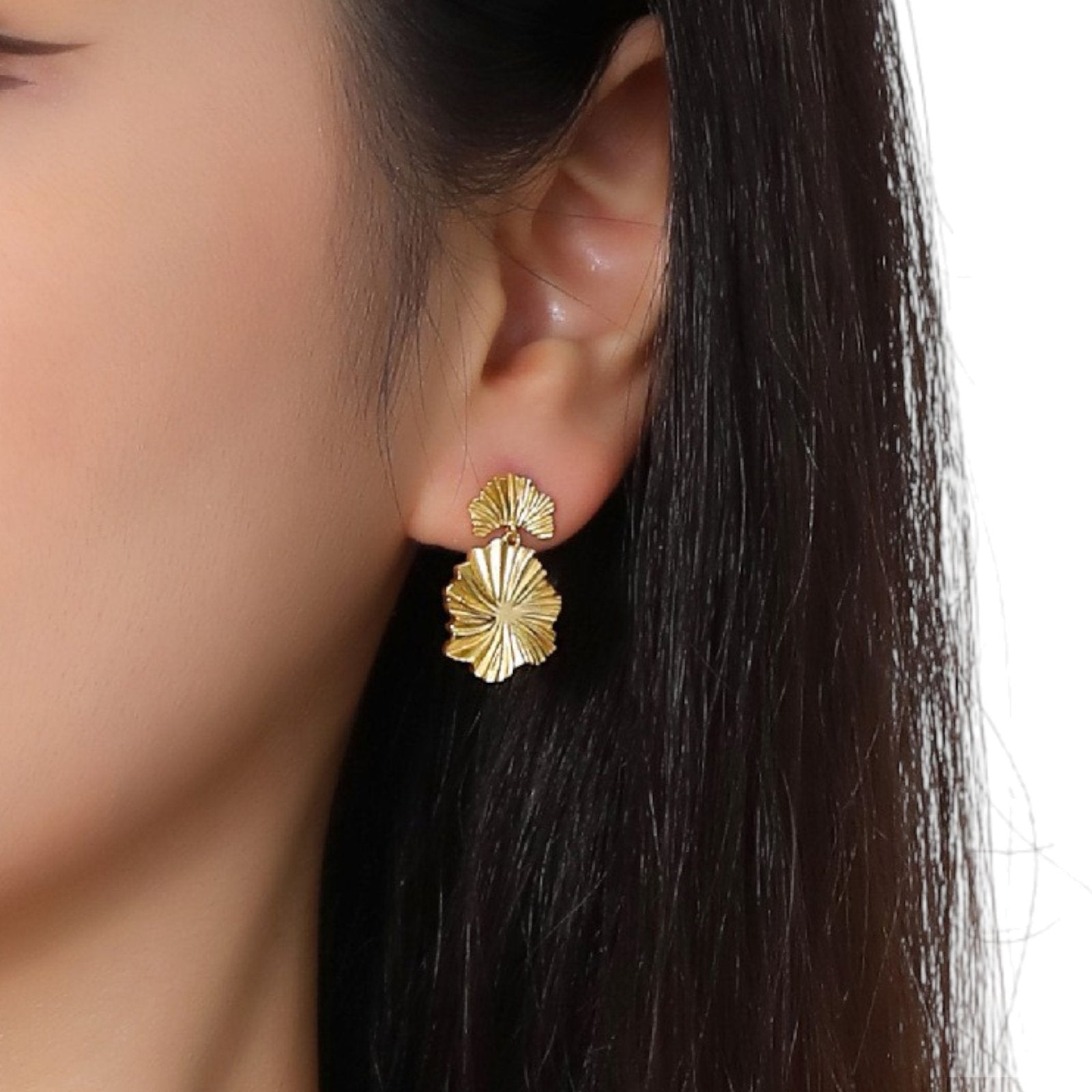 Leaf Drop Earrings2