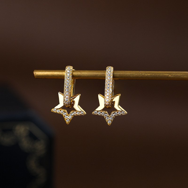 Star Hoop Earrings2