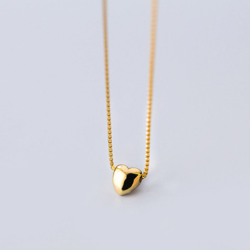 Minimalist Heart Necklace