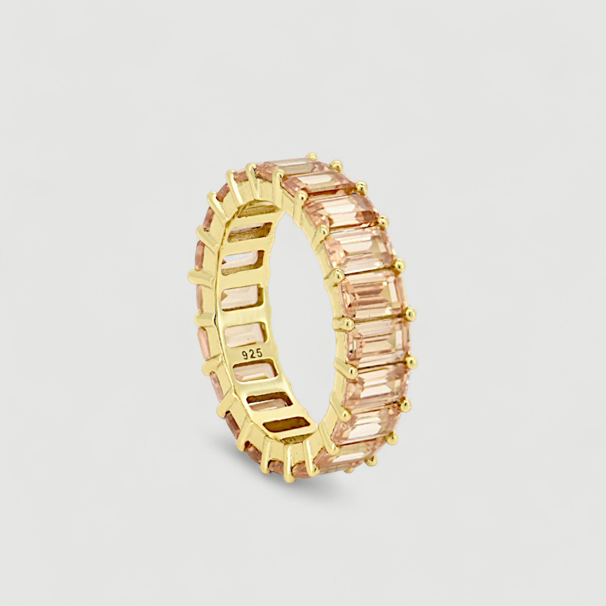 Champagne Baguette Ring1
