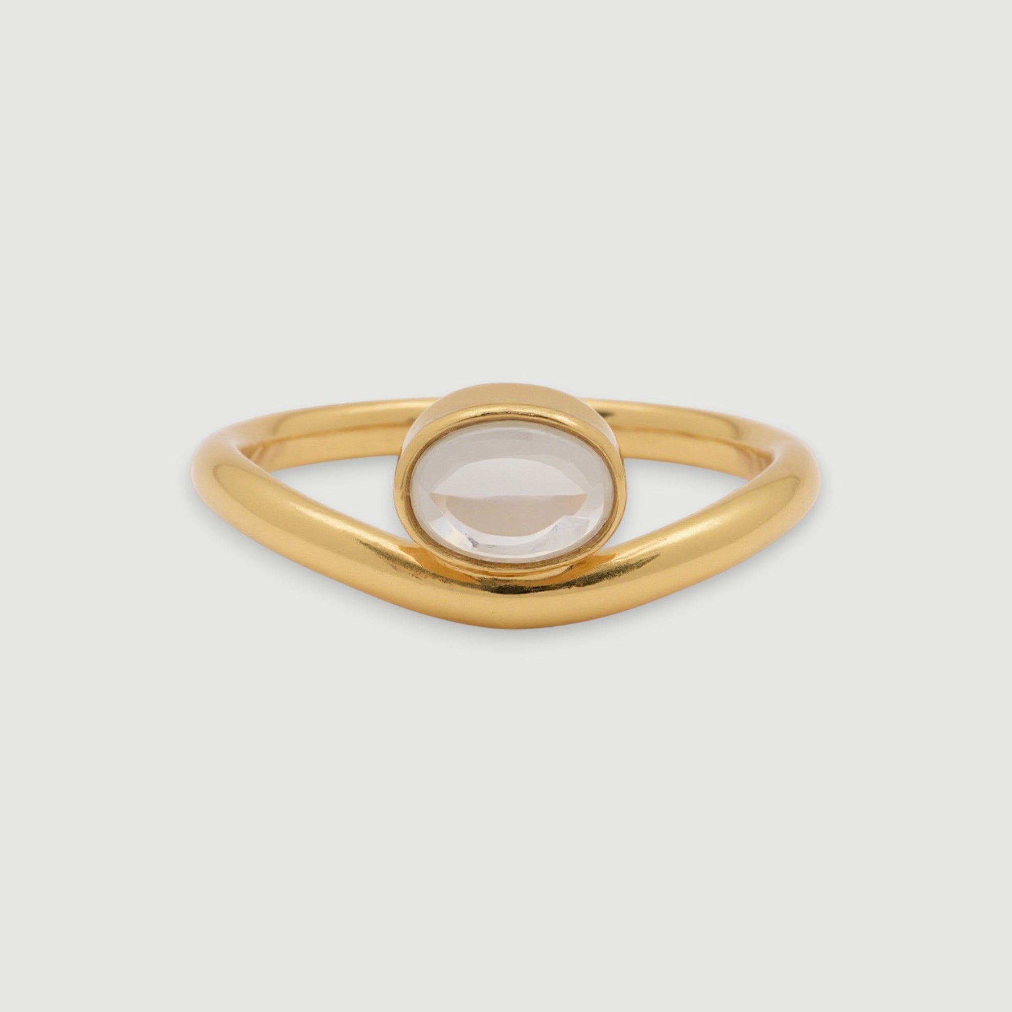 Elegant Moonstone Ring