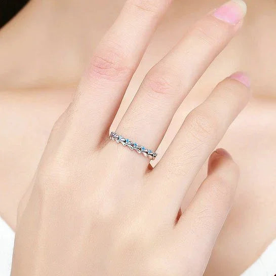 Floral Band Ring2