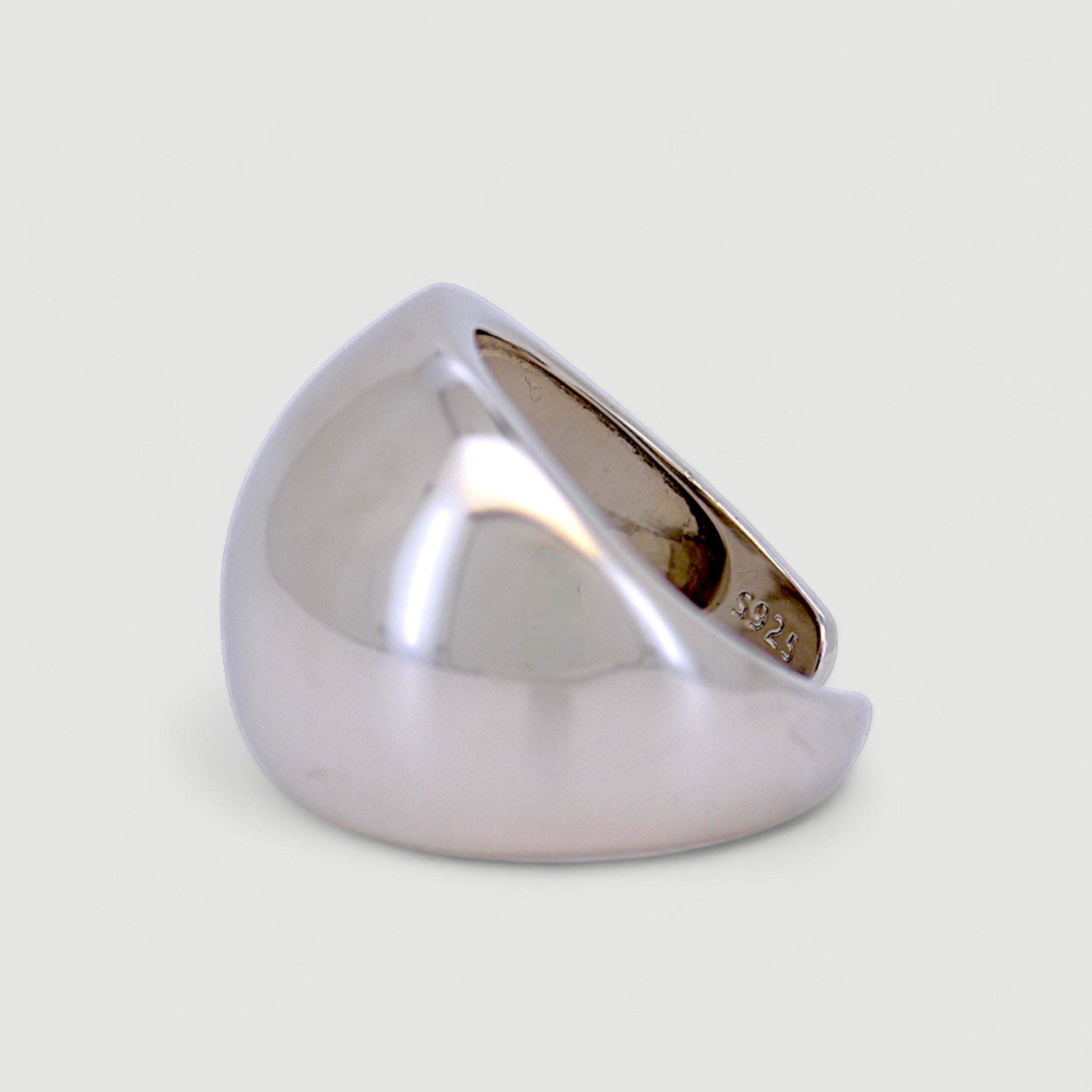 Glossy Spherical Open Ring5