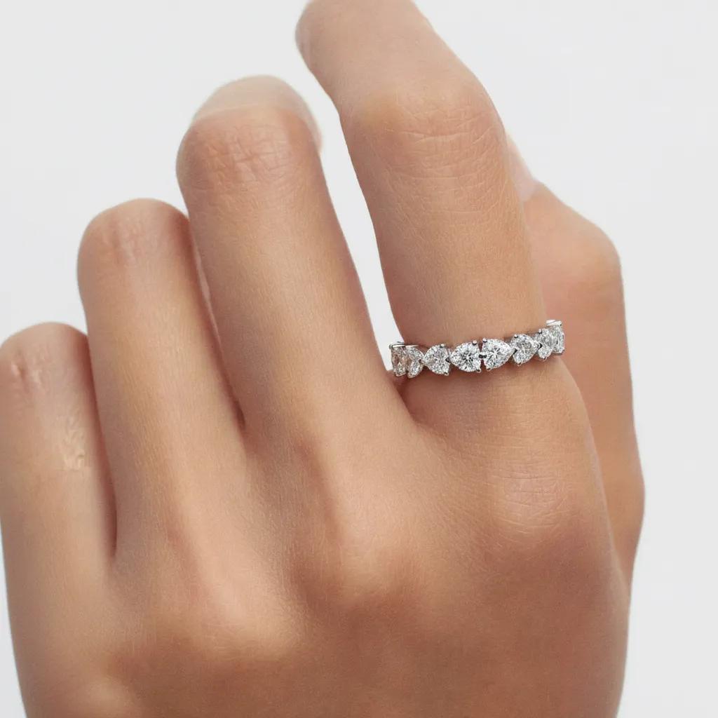 Heart-Cut Eternity Ring1