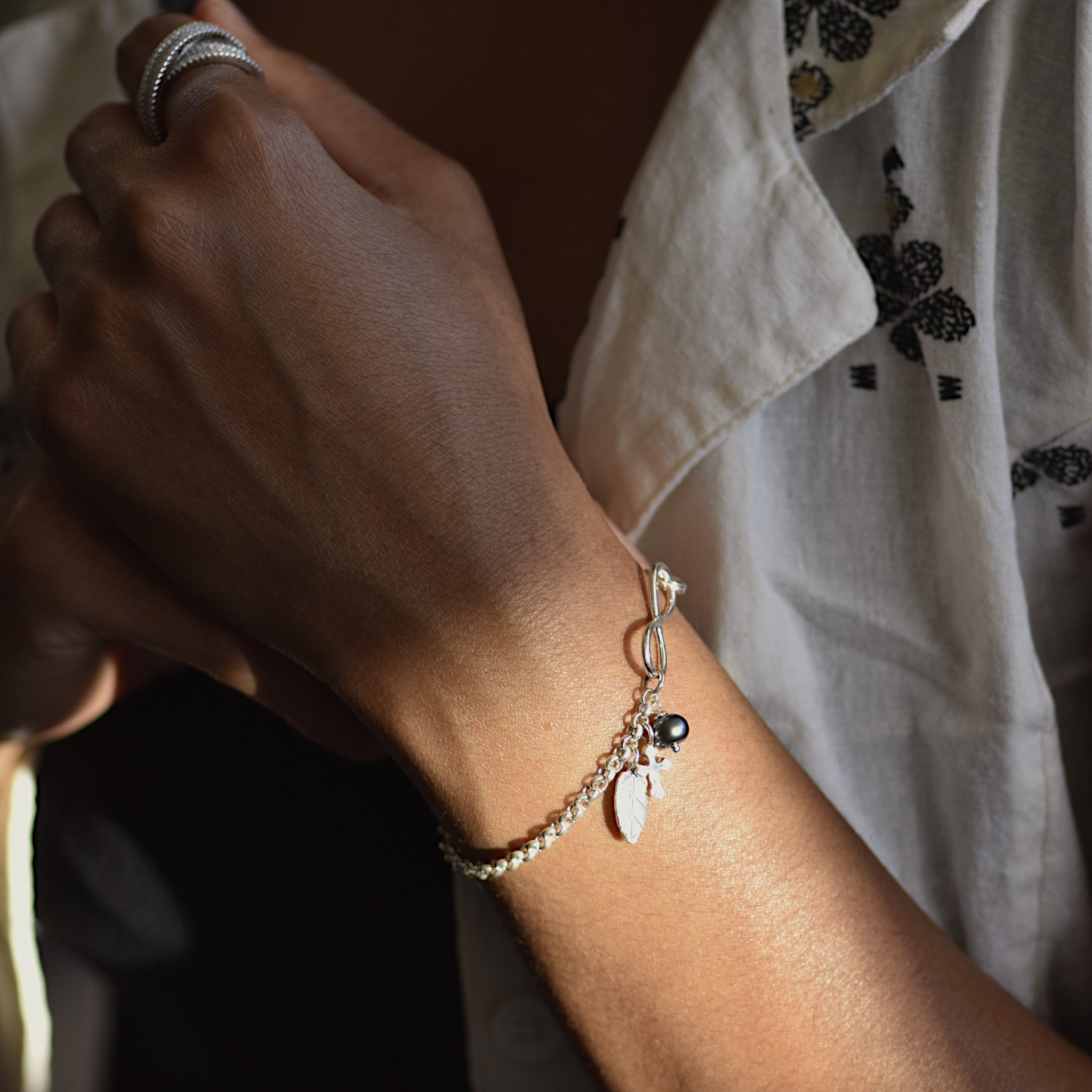 Infinity Charm Bracelet2