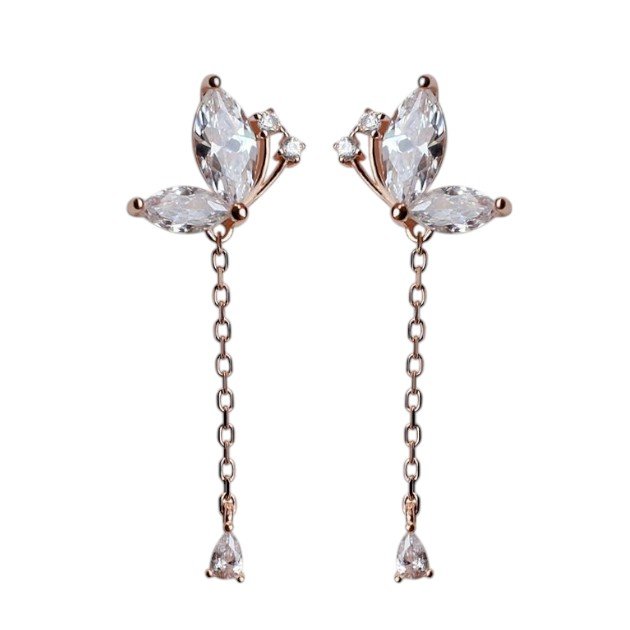 Butterfly Drop Earrings1