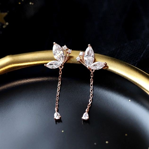 Butterfly Drop Earrings2
