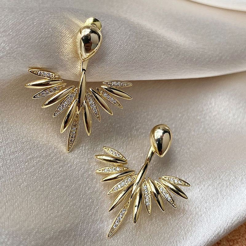 Leaf Dangle Earrings3