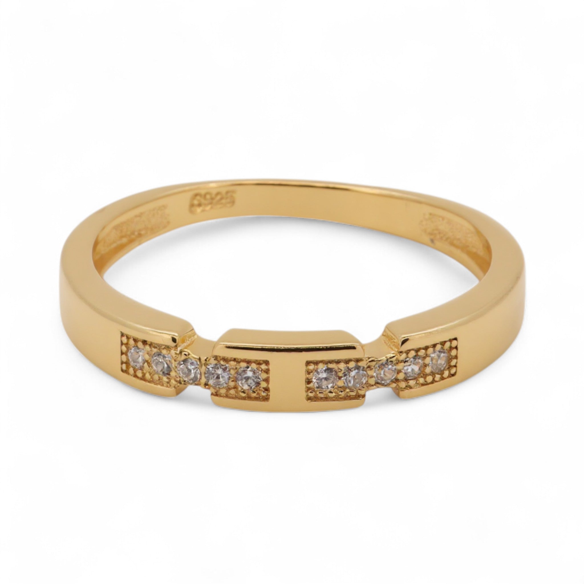Minimalist Gold Stacking Ring