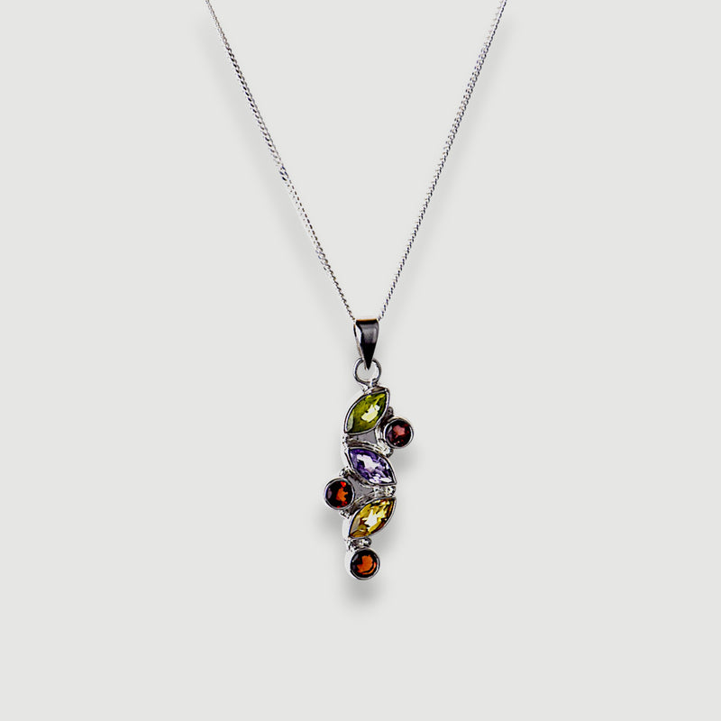Multi-Gemstone Necklace