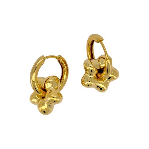Star Charm Hoop Earrings1