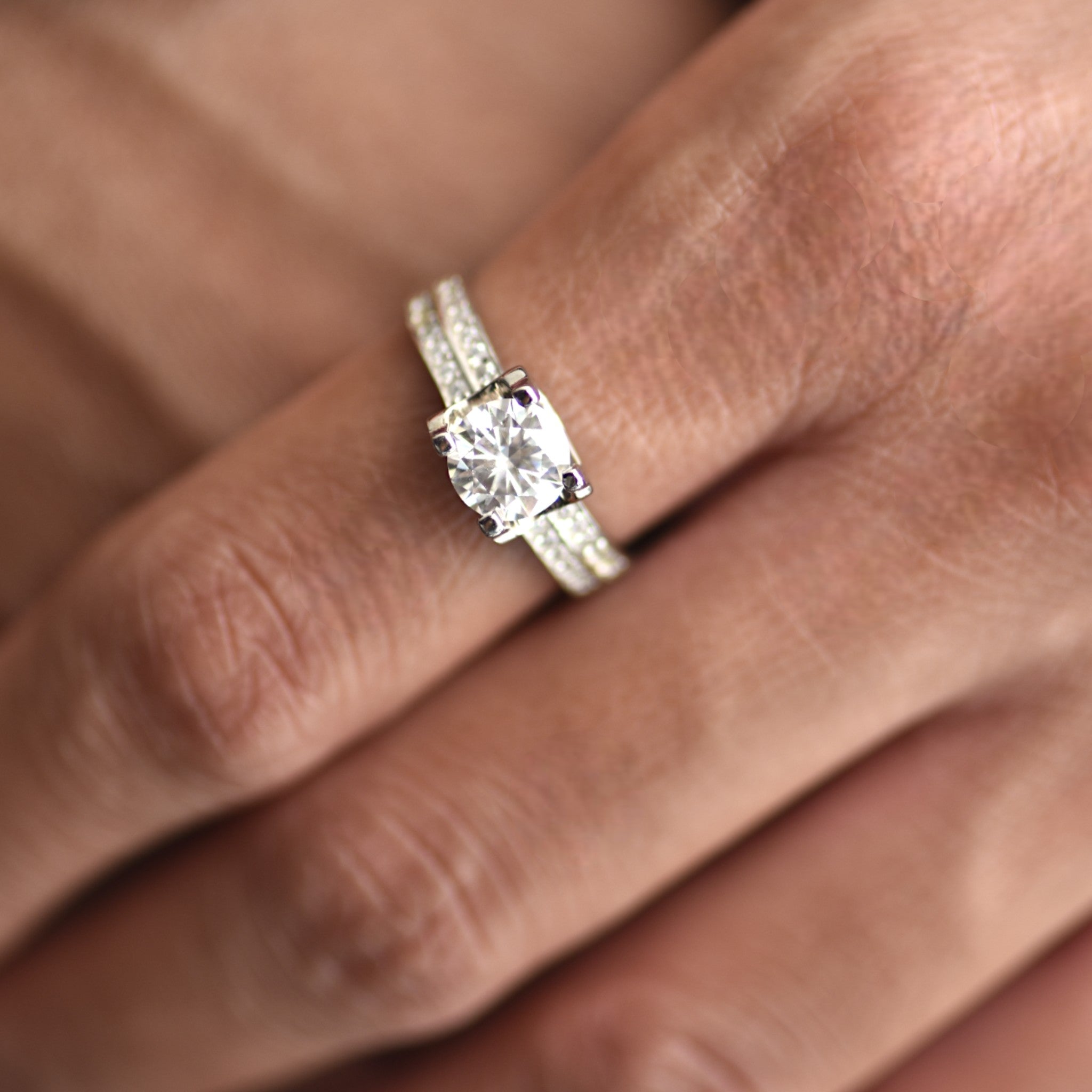 Solitaire Adjustable Ring111