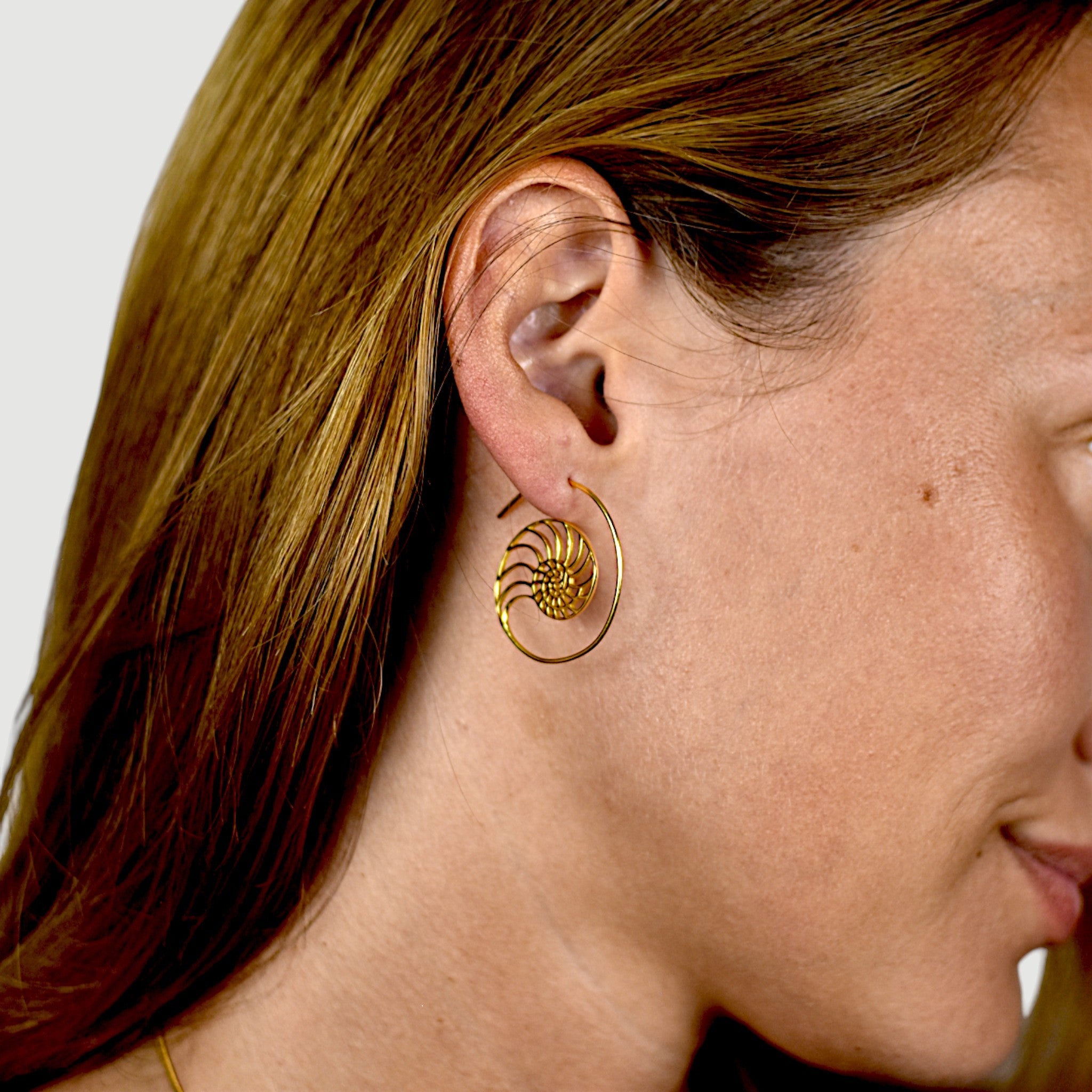 Spiral Hoop Earrings2
