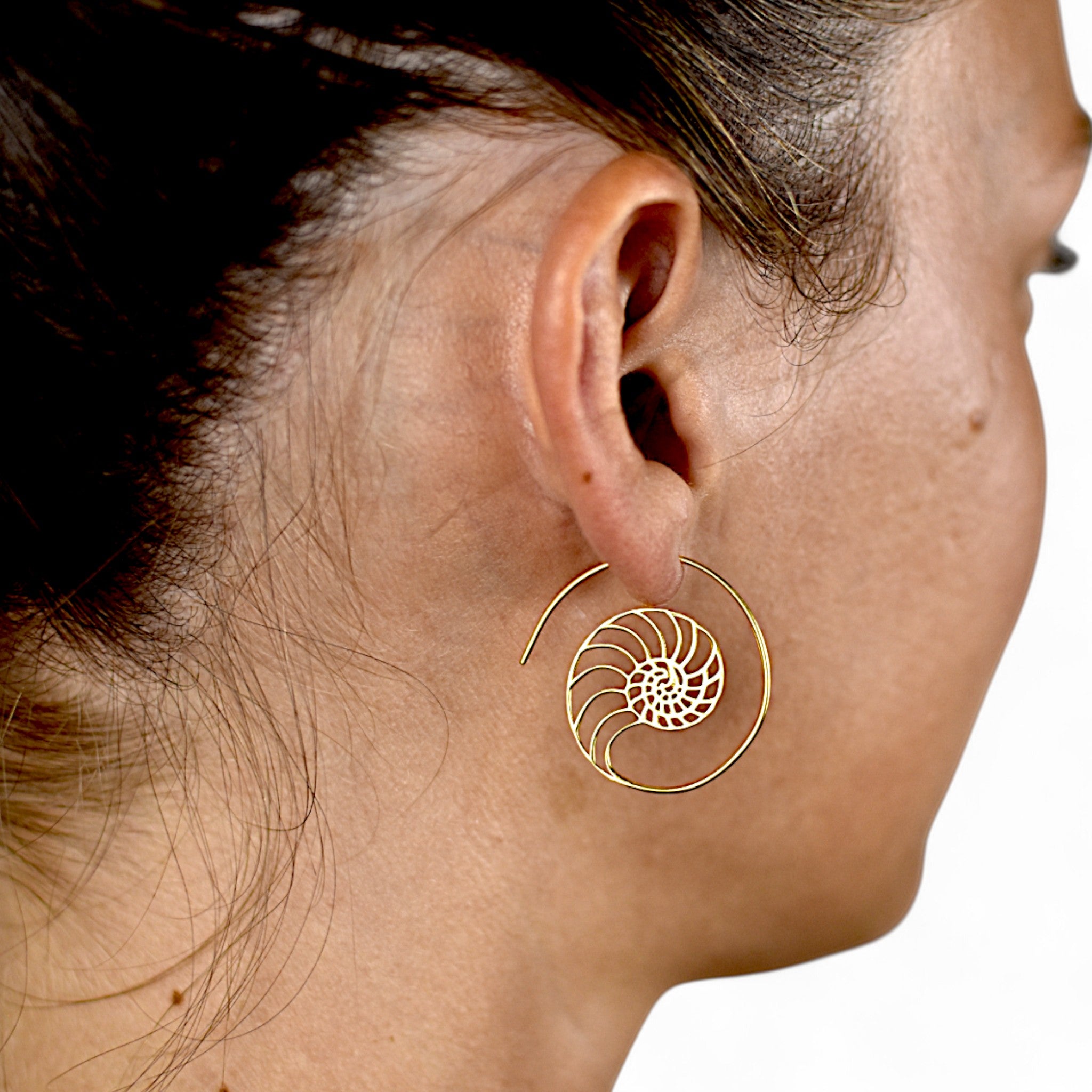 Spiral Hoop Earrings4