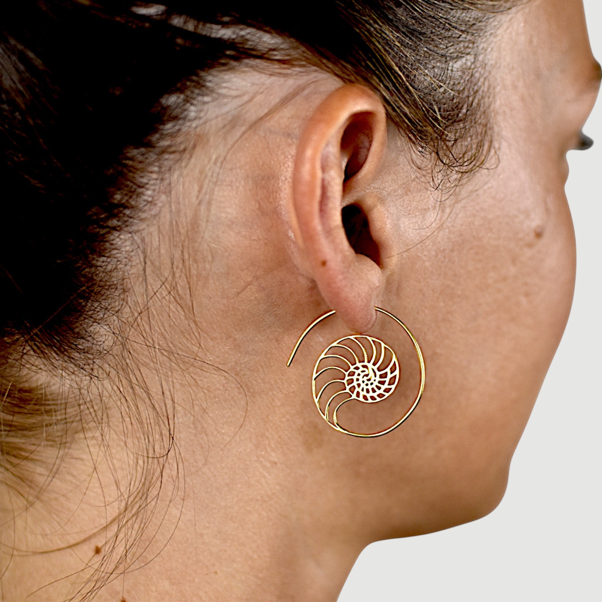 Spiral Hoop Earrings4