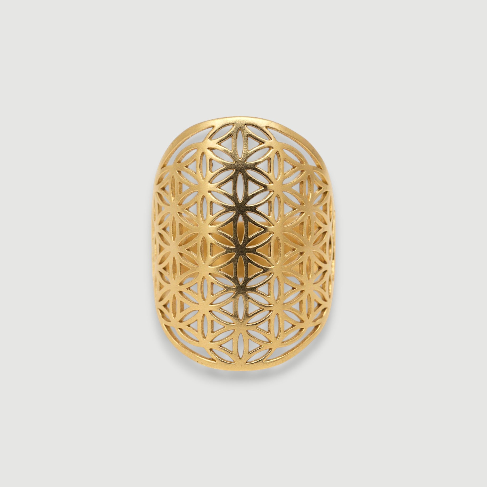 Statement Floral Cutout Ring