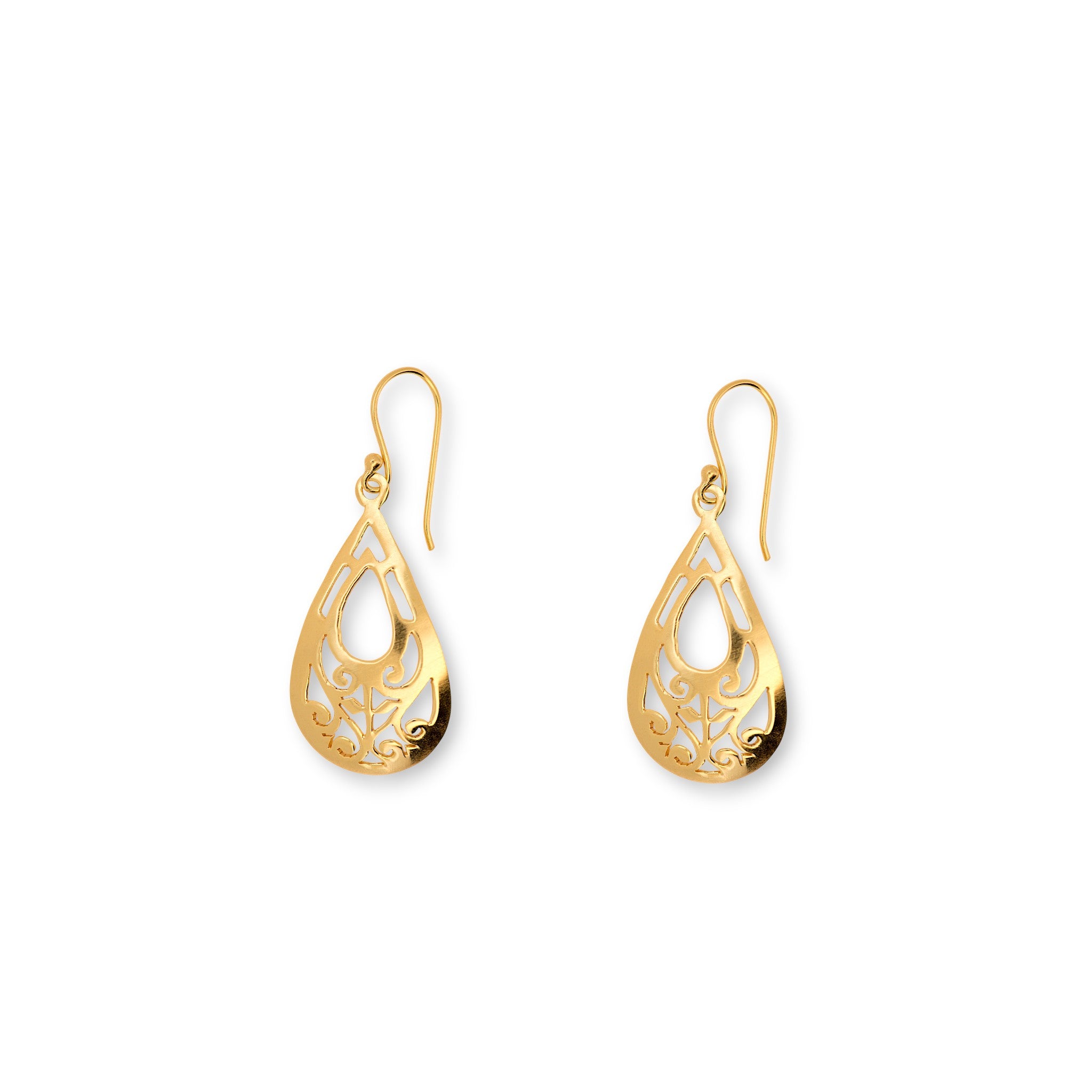 Teardrop Filigree Earring1