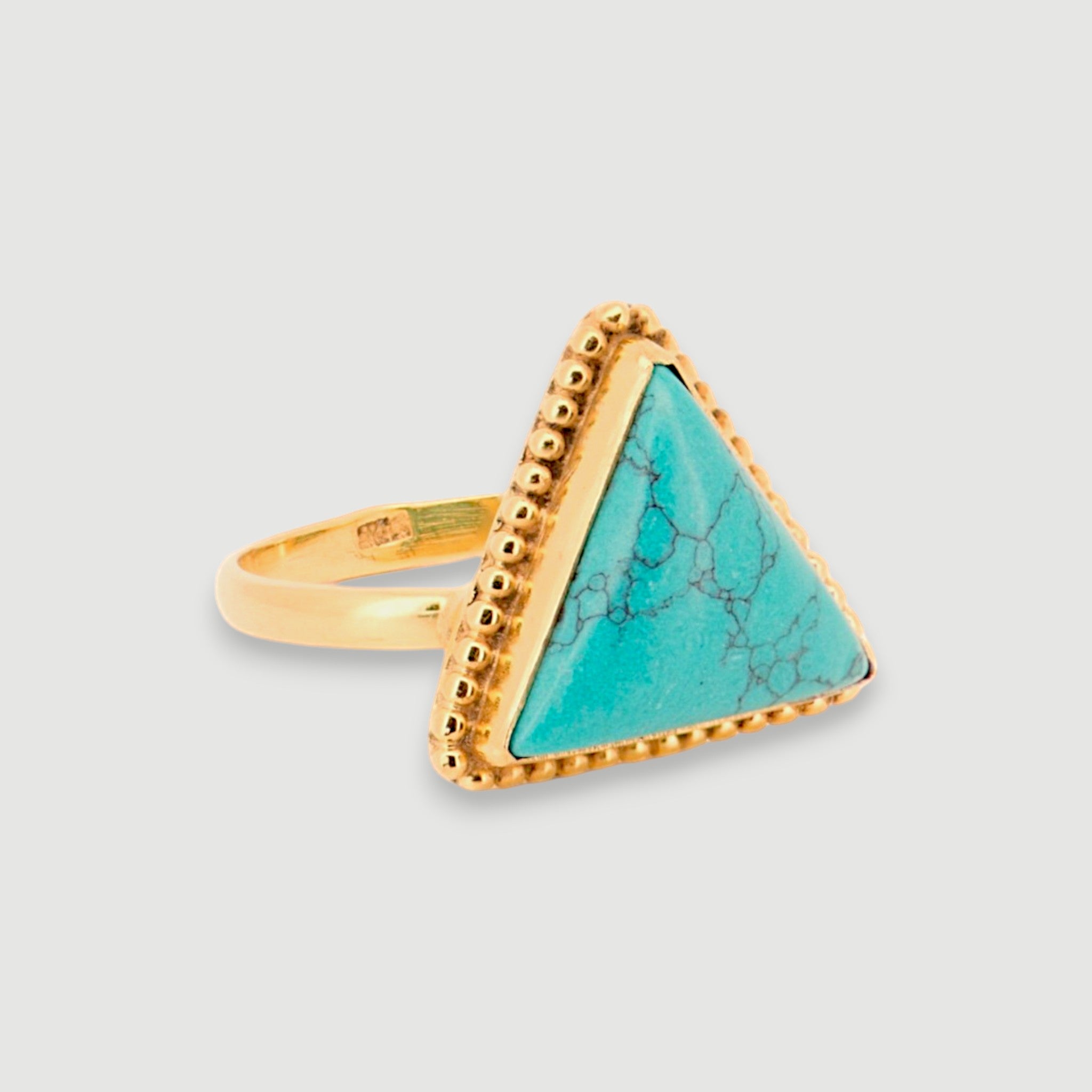 Triangle-Cut Turquoise Ring3