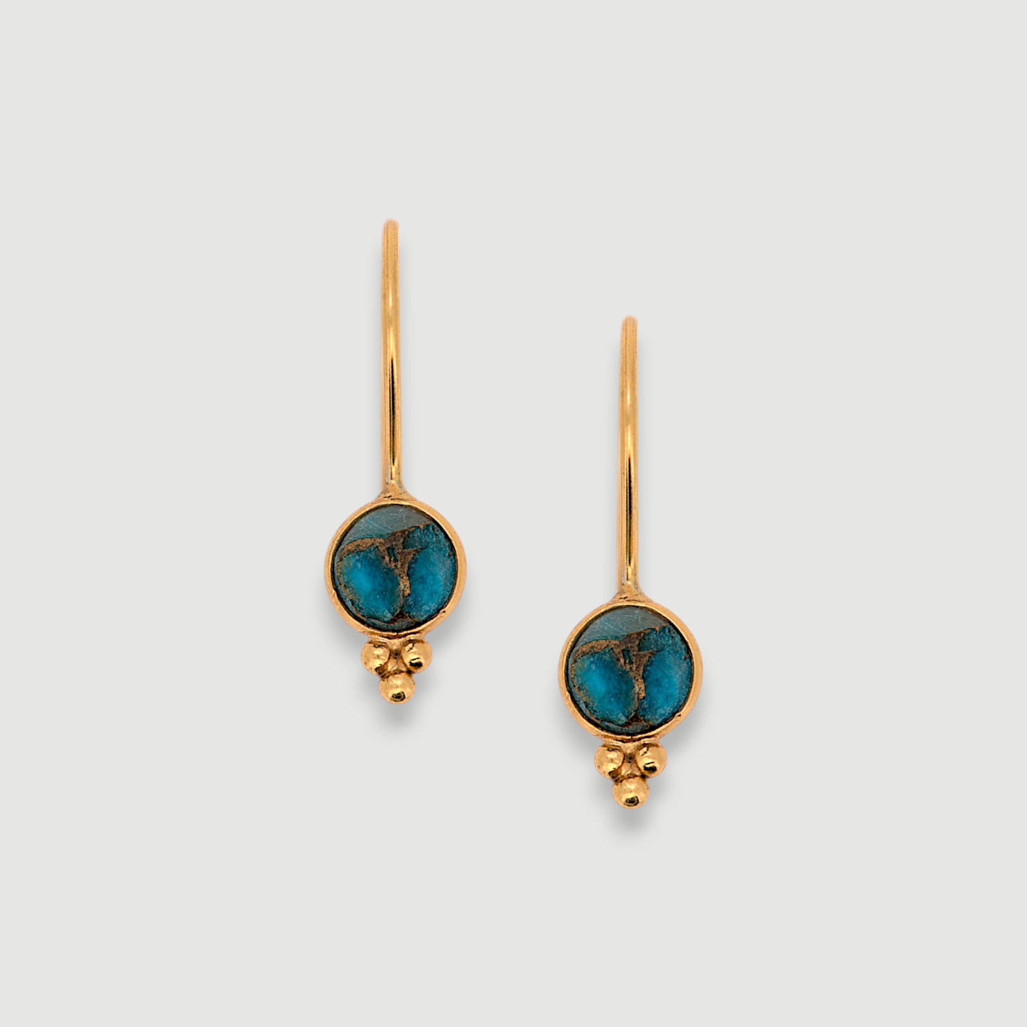 Turquoise Drop Earrings1