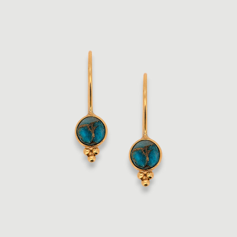 Turquoise Drop Earrings1