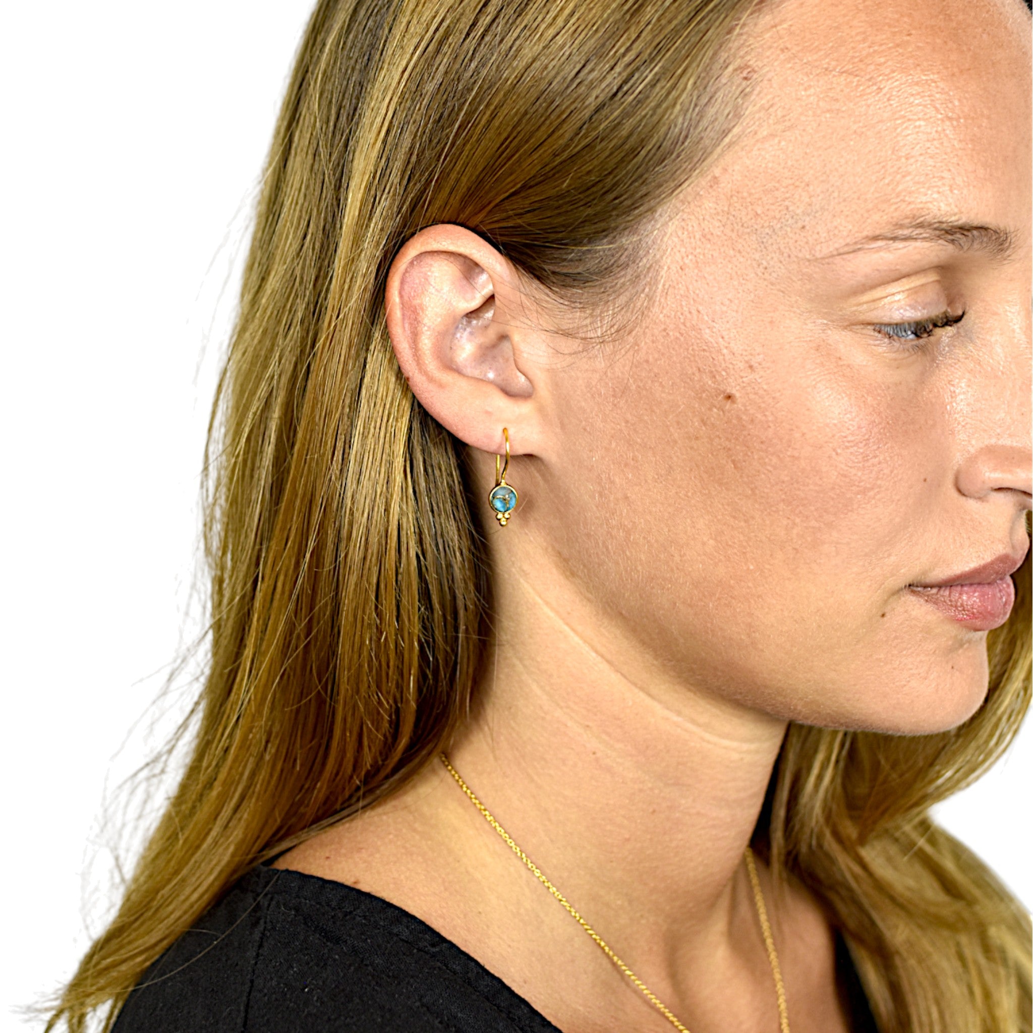 Turquoise Drop Earrings8