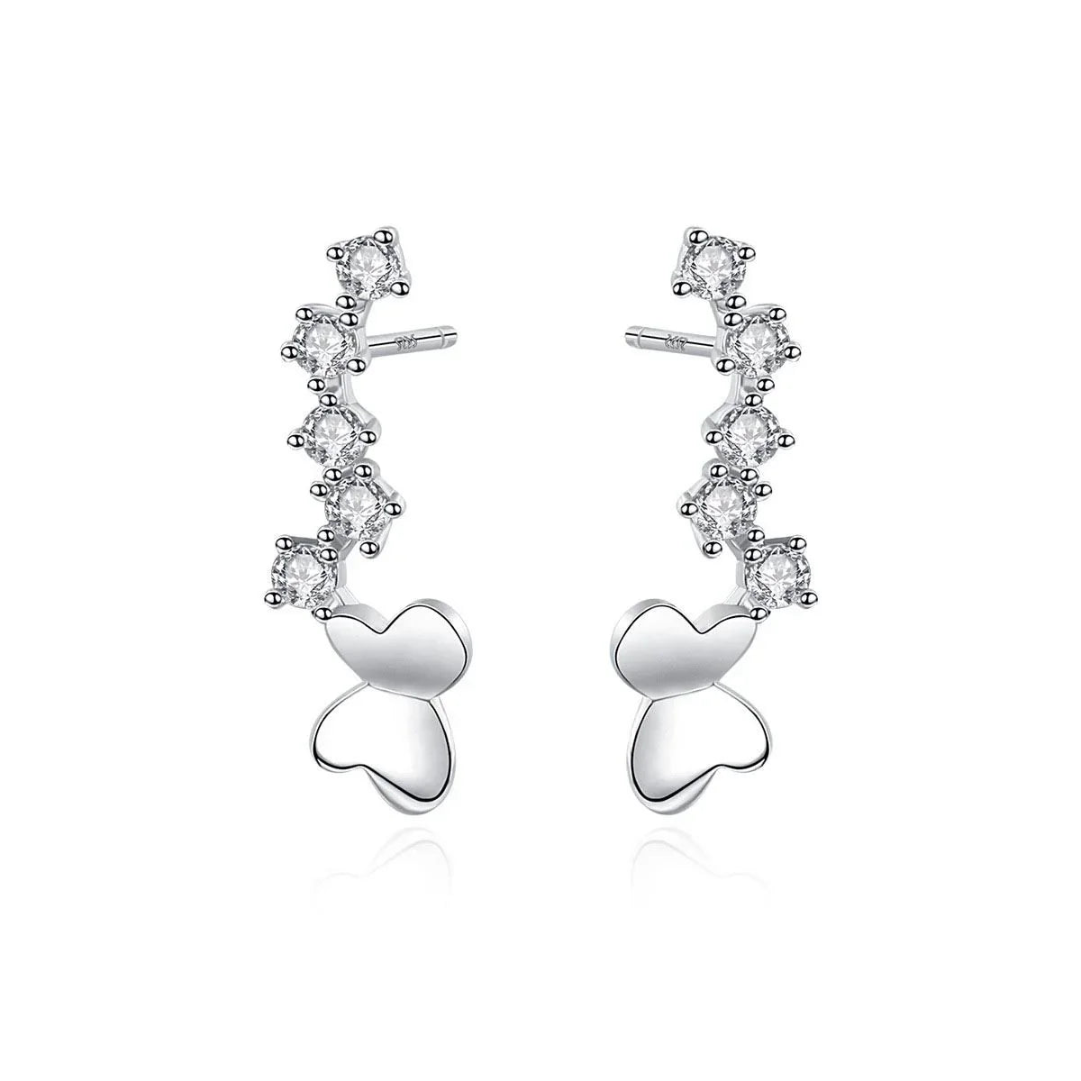 Butterfly Climber Earrings1