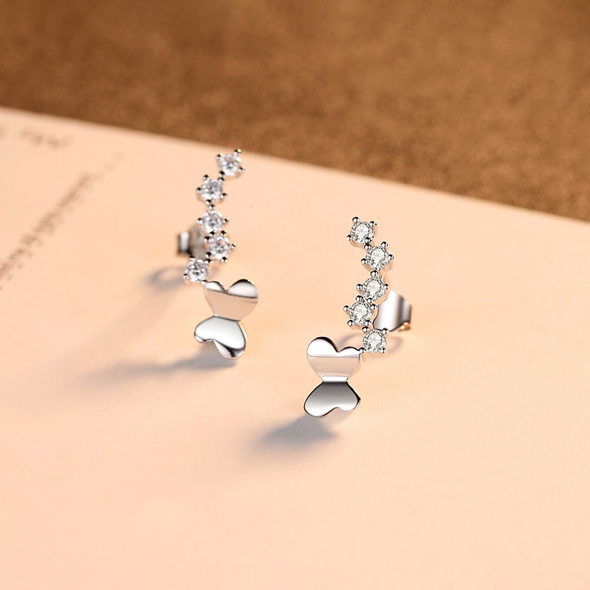Butterfly Climber Earrings3