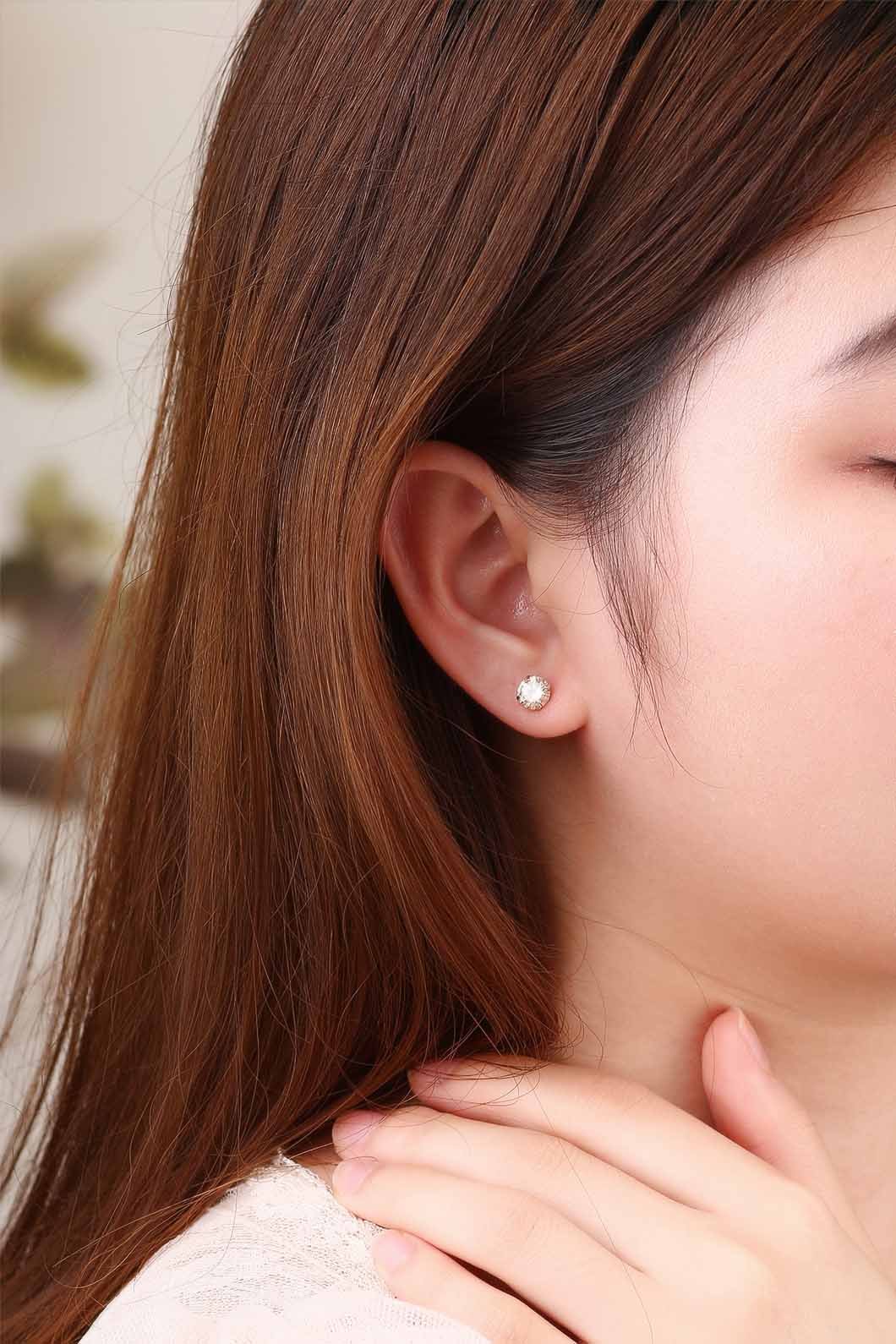 Champagne Stud Earrings2