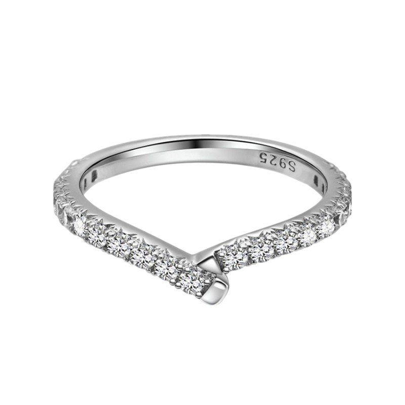 V-Shape Pave Ring1