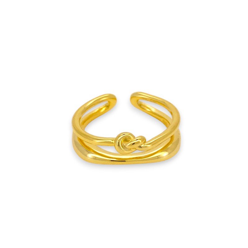 Double Knot Open Ring1